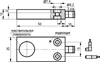 Габариты ISB IC4P-31P-5-LS40